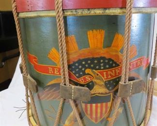 Replica (Reenacting ) Civil War Regimental Eagle Drum