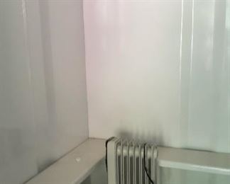 Inside view of storm shelter