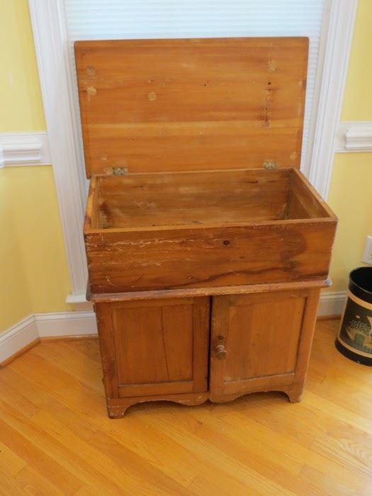 ANTIQUE DRY SINK.