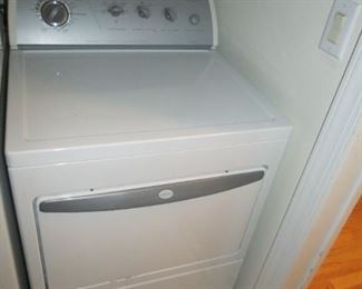 AND WHIRLPOOL DRYER.