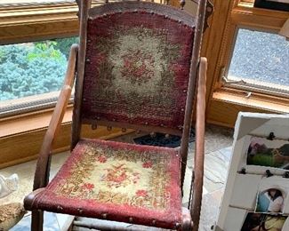 Antique, rocking chair 