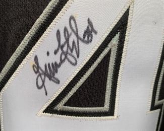 Singed White Sox Floyd #34 Jersey