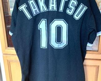 #10 Chicago Sox Takatsu signed jersey 