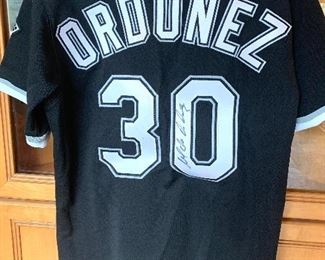 #30 Chicago Sox Magglio Ordonez signed jersey 