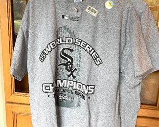 2 - 2005 Chicago Sox World Series t-shirts - size lg.