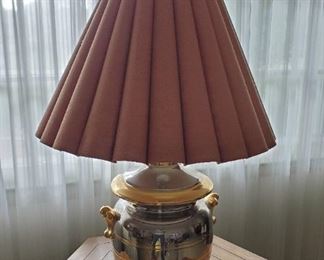 Brass lamp