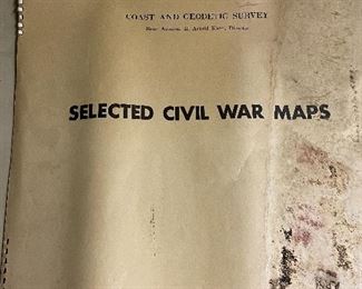 Civil War maps reproduced from originals