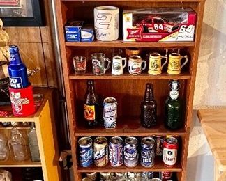 Vintage beer cans / old beer cans / vintage advertising / tobacco tins / vintage oil bottles / beer signs / Bar signs / sports memorabilia / Racecars