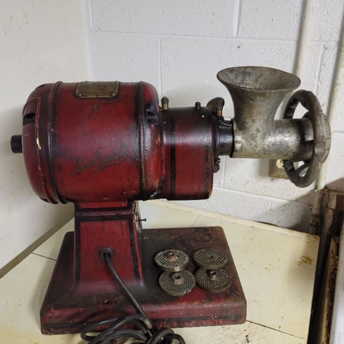 Vintage Hobart Commercial Meat Grinder