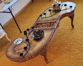 Large/Long Ornate Coffee Table