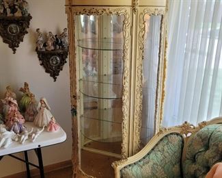 Ornate Curio Cabinet