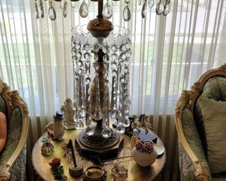 Large Hanging Crystals