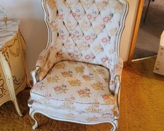 Vintage Wingback Chair