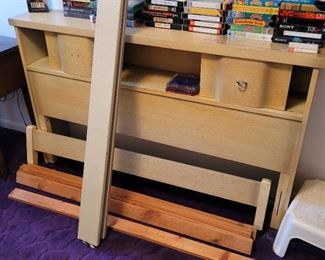 Vintage Headboard & Bed Frame