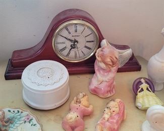 Mantle Clock Etc