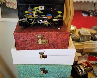 Vintage Jewelry Boxes