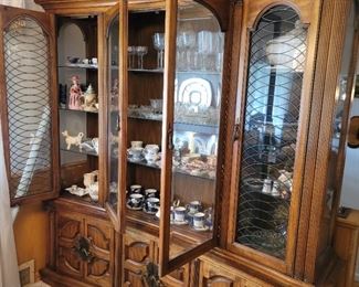 Large Vintage China Hutch