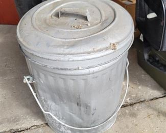 Vintage Trash Can/Fireplace Ash Can
