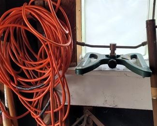 Extension Cord & Sprinkler