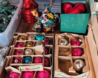 Vintage Shiny Brite Ornaments