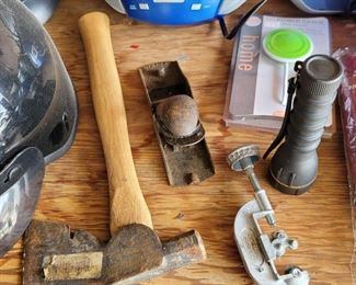 Hatchet, Wood Planer, Misc