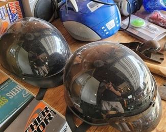Vintage Motorcycle Helmets
