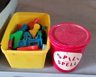 Spill and Spell Refrigerator Magnets