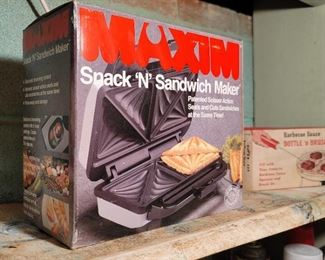 Maxim Snack 'N Sandwich Maker