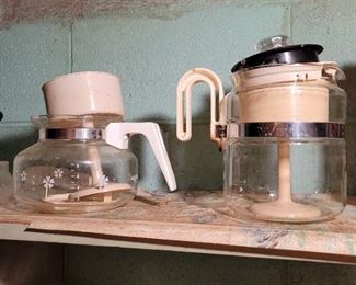 Vintage Coffee Pots and Percolator