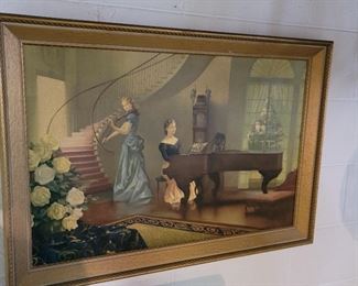 Vintage Parlor Print