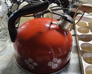 Vintage Retro Teapot