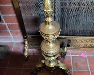 Brass Andirons
