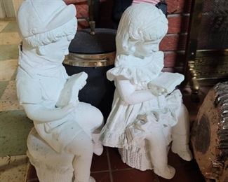 Large Ceramic Figurines