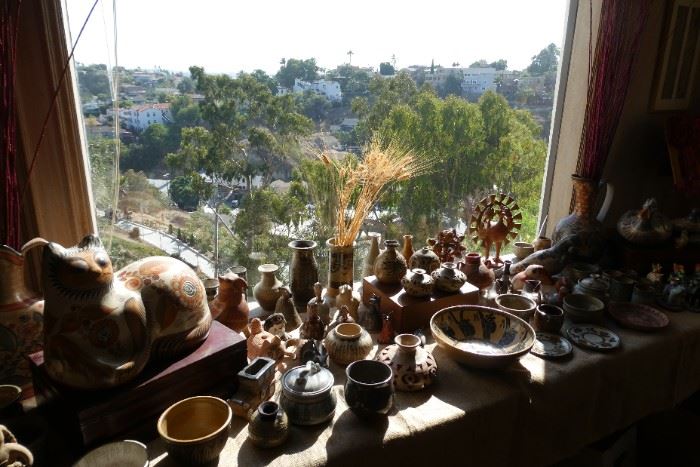 Mexican pottery and handmade pottery - come see the amazing view of Point Loma!