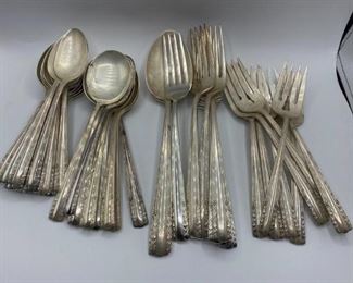 Sterling Flatware, Alvin “Chapel Bells” (1809g) plus (516g) weighted)