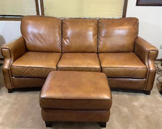 Rijo317 Leather Sofa