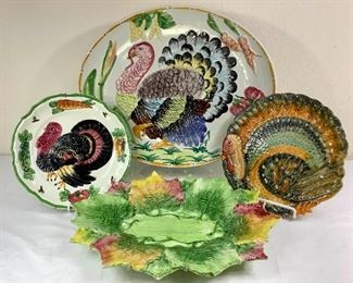 Rijo341 Thanksgiving Platters Made In Italy
