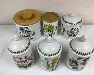 Rijo811 Botanical Garden Canisters with lids