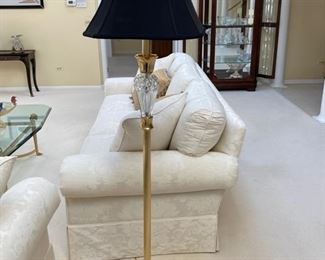 81 Waterford Crystal Floor Lamp