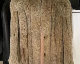 Marshal Fields Fur Coat Size Small