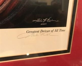 #132	Forever the champion #3 7 time Champion  530/2001 signed 	 $60.00 	
