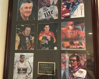 #133	Winston Cup Campians past and present photos	 $45.00 	
