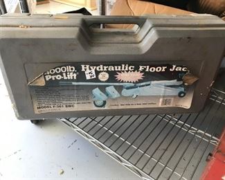#183	Hydralic floor jack 4000 pounds 	 $30.00 	
