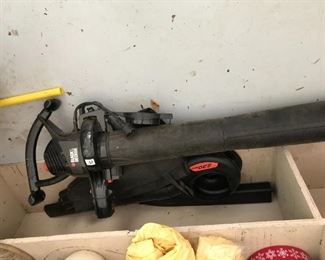 #193	Black and decker blower  w attachments 	 $25.00 	
