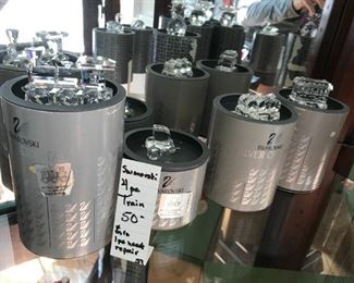 #238	Swarovski 4 piece train set as is one wheel needs repairs	 $50.00 	
