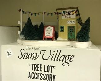 #252	snow village tree lot accessory department 56	 $20.00 	
