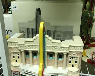 #255	Snow village the paramount theater by dept 56	 $30.00 	
