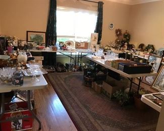 #271	large machine wool rug in burgudy and blue colors 	 $175.00 	
