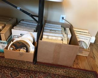collectable plates of all types from cats, norman rockwell etc.