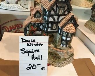 #19	David Winter Squire Hall large house	 $20.00 	

